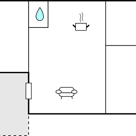Casa de Férias Waldcamping Am Brombachsee *